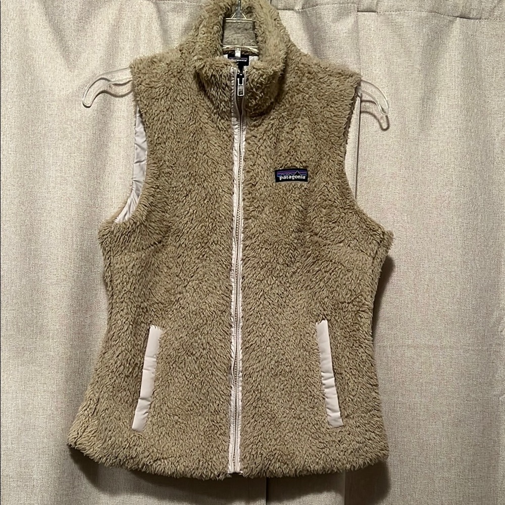 Patagonia Women's Los Gatos Fleece Vest Khaki Size Small
